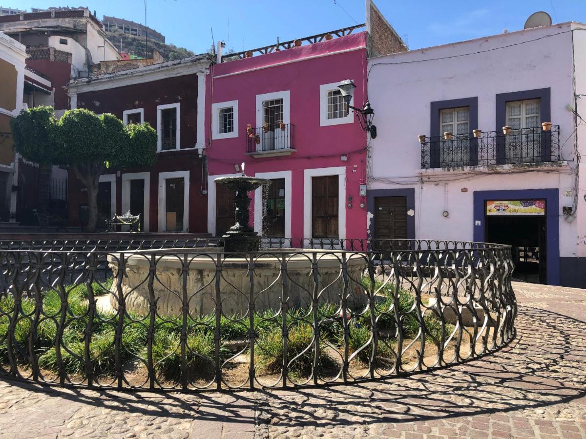 Hotel Casa Del Tiempo Guanajuato Esterno foto
